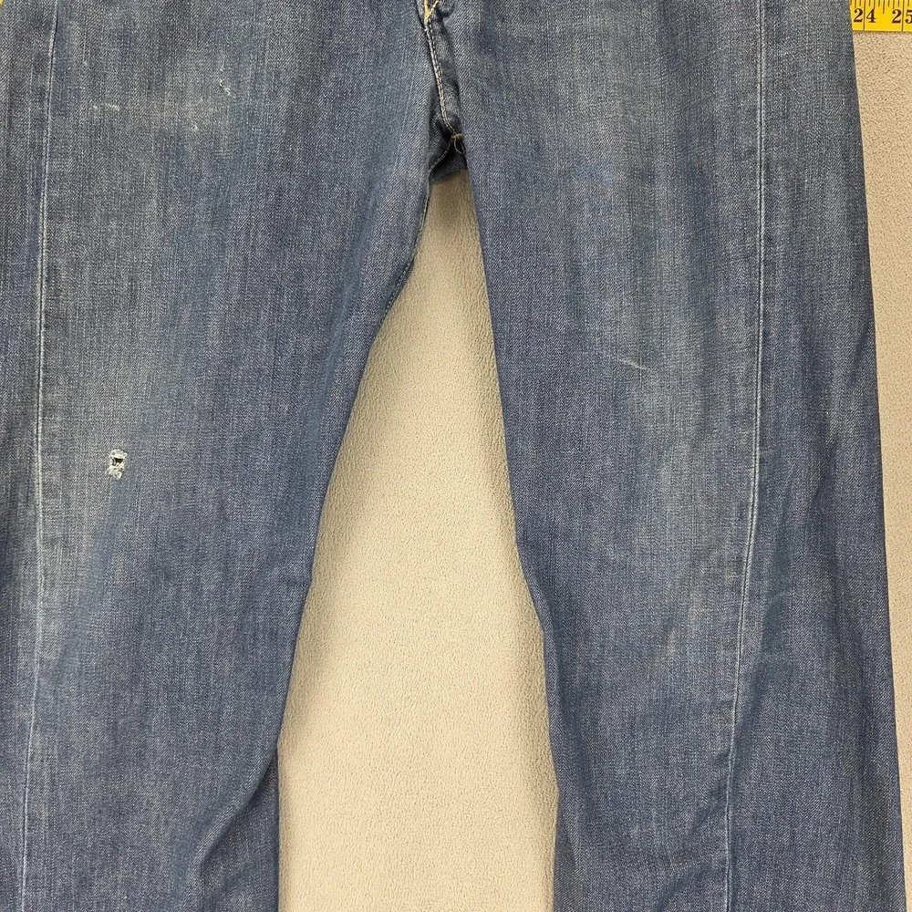 Vintage Levis Engineered Jeans Mens 33x34 Blue Twisted Medium Wash Button Fly